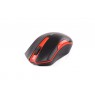 Pelė A4TECH V-TRACK G3-200N-1 Black+Red WRLS