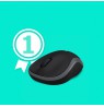 Mouse Logitech 910-002238 (Optical, 1000 DPI, gray color