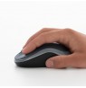 Mouse Logitech M185 910-002240 (Optical, 1000 DPI, red color