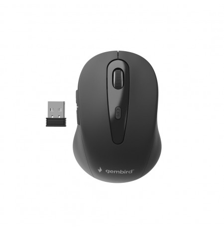Mouse GEMBIRD MUSW-6B-01 (Optical, 1600 DPI, black color