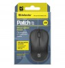 Defender MOUSE PATCH MS-759 BLACK OPTICAL 1000dpi 3P