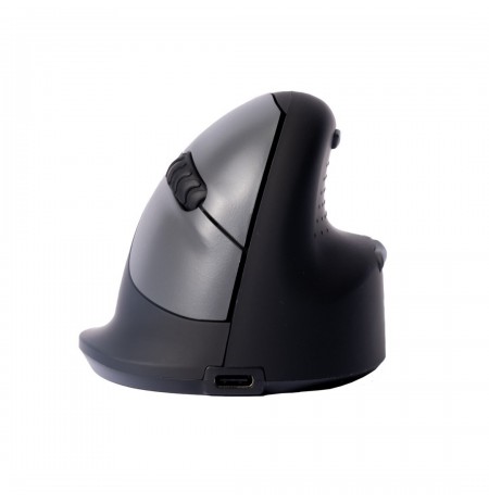 Ergonomic mouse R-Go HE Bluetooth medium black/silver retail