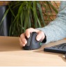 Ergonomic mouse R-Go HE Bluetooth medium black/silver retail