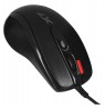 Pelė  A4 Tech optinė EVO XGame Opto Oscar X710 Extra Fire 2000dpi juoda sp.