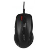Pelė  A4 Tech optinė EVO XGame Opto Oscar X710 Extra Fire 2000dpi juoda sp.