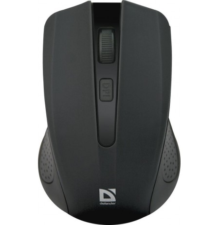 MOUSE DEFENDER ACCURA MM-935 RF BLACK OPTICAL 1600DPI 4P
