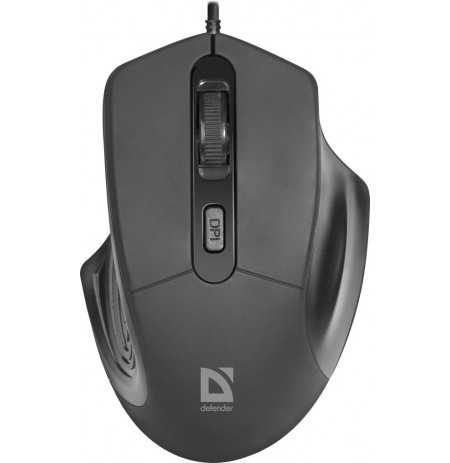 Defender DATUM MB-347 Optical Mouse Black 1600dpi 4P