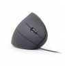 Mouse GEMBIRD MUS-ERGO-01 (Optical, 3200 DPI, black color