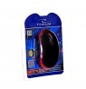 Mouse computer TITANUM VULTURE TM116R (Optical, 1000 DPI, black color, red color)