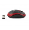 Mouse computer TITANUM VULTURE TM116R (Optical, 1000 DPI, black color, red color)