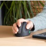 R-Go Mouse HE ergonomic right-hand Bluetooth black/silver retail