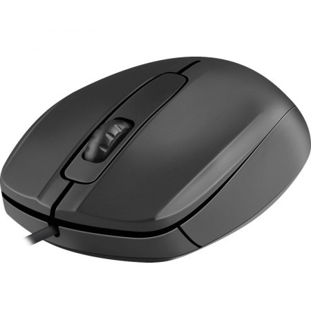 MOUSE DEFENDER ALPHA MB-507 OPTICAL 1000dpi 3P BLACK SILENT CLICK