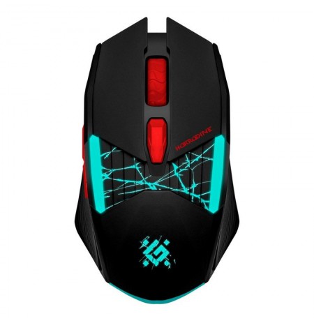 MOUSE DEFENDER GM-126 TISA RF+BT OPTIC 1600dpi 6P BLACK
