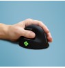 R-Go Tools Ergonomic mouse R-Go HE Break with break software, medium (hand size 165-185 mm), left-handed, Bluetooth, black