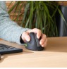 R-Go Tools Ergonomic mouse R-Go HE Break with break software, medium (hand size 165-185 mm), left-handed, Bluetooth, black