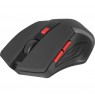 MOUSE DEFENDER ACCURA MM-275 RF BLACK & RED OPTICAL 1600DPI 6P