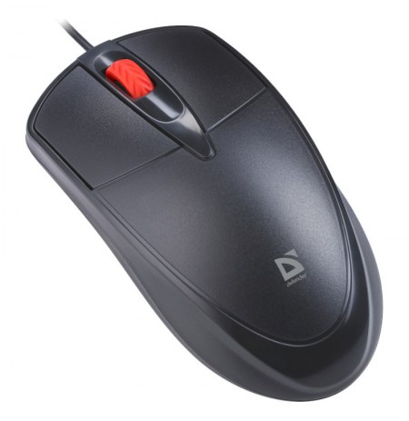 MOUSE DEFENDER ICON MB-057 OPTICAL 1000dpi 3P BLACK SILENT CLICK