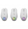 MOUSE DEFENDER GM-514 GLORY OPTIC RF RGB 3200dpi 7P WHITE