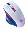 MOUSE DEFENDER GM-126 TISA RF+BT OPTIC 1600dpi 6P WHITE