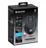 MOUSE DEFENDER GM-213 THUNDER RF 1600dpi 8P BLACK