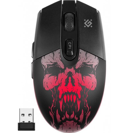 Defender Beta GM-707L mouse Right-hand RF Wireless Optical 1600 DPI