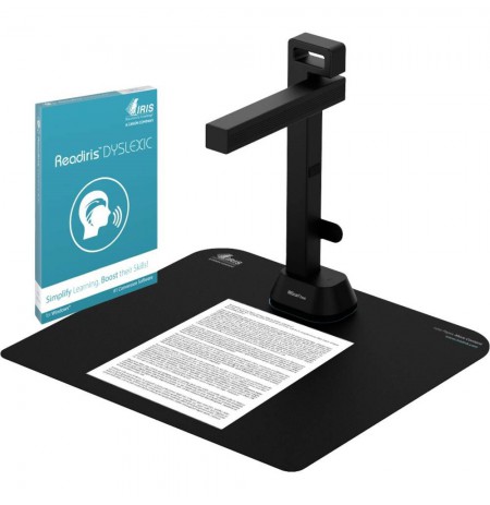 Document scanner A3 IRISCAN DESK 6 PRO DYSLEXIC 300 DPI Black