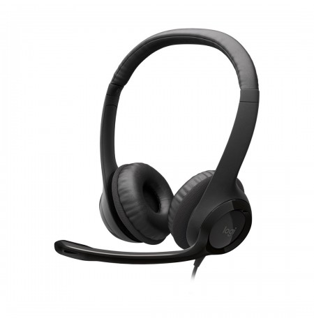 Headphones Logitech H390 981-000406 (black color