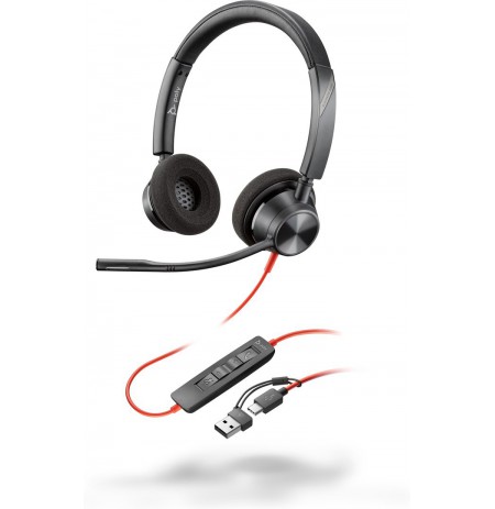 Poly Blackwire Stereo 3320 USB-C
