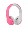 Kruger and Matz wireless over-ear headphones for children model Street Kids , pink color