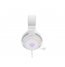 GENESIS NEON 764 RGB OVER-EAR HEADPHONES WITH MICROPHONE BACKLIGHT WHITE USB