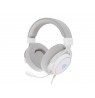 GENESIS NEON 764 RGB OVER-EAR HEADPHONES WITH MICROPHONE BACKLIGHT WHITE USB