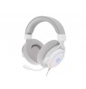 GENESIS NEON 764 RGB OVER-EAR HEADPHONES WITH MICROPHONE BACKLIGHT WHITE USB