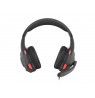GENESIS RADON 210 7.1 OVER-EAR HEADPHONES WITH MICROPHONE BLACK-RED USB
