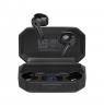 Kruger and Matz M6 wireless in-ear headphones with power bank - black