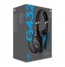 Headphones with microphone Logitech 981-000770 (black color)