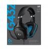 Headphones with microphone Logitech 981-000770 (black color)