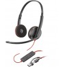 Poly Blackwire 3220 Stereo USB-C Black