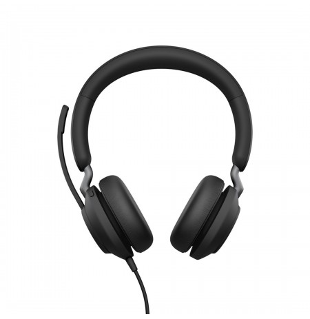 Jabra Evolve2 40 SE Headset Wired Head-band Calls/Music USB Type-C Black
