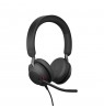Jabra Evolve2 40 SE Headset Wired Head-band Calls/Music USB Type-C Black