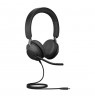 Jabra Evolve2 40 SE Headset Wired Head-band Calls/Music USB Type-C Black