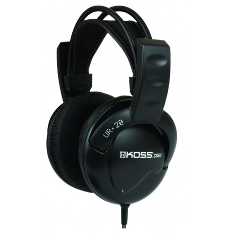 Koss | UR20 | Headphones DJ Style | Wired | On-Ear | Noise canceling | Black