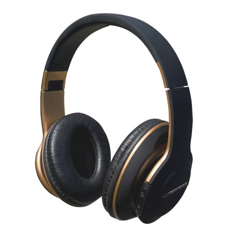 Esperanza EH220 Bluetooth headphones Headband, Black