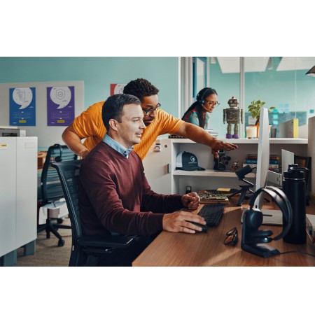 POLY Voyager Focus 2 Microsoft Teams Certified USB-A Headset Wired & Wireless Headband Office/Call Center USB Type-A Bluetooth B