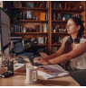 POLY Voyager Focus 2 Microsoft Teams Certified USB-A Headset Wired & Wireless Headband Office/Call Center USB Type-A Bluetooth B
