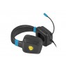 FURY NFU-1584 headphones/headset Wired Head-band Gaming Black, Blue