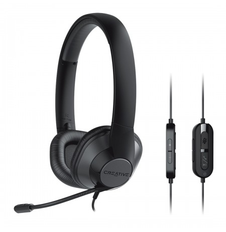 HEADPHONES CREATIVE WITH MICROPHONE HS-720 V2 USB