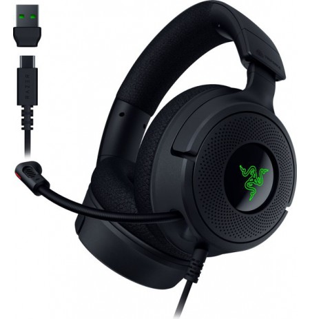 Razer Gaming Headset | Kraken V4 X | Wired | Over-Ear | Microphone | Black