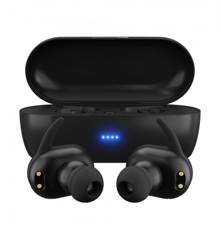 MAXELL MINI DUO Wireless in-ear headphones with charging case Black