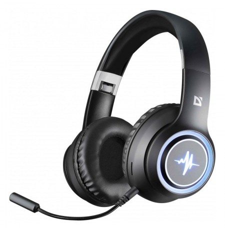 HEADPHONES DEFENDER BLUETOOTH FREEMOTION B571 BLACK LED