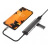 NATEC Fowler Slim Wired USB 3.2 Gen 1 (3.1 Gen 1) Type-C Black, Chrome